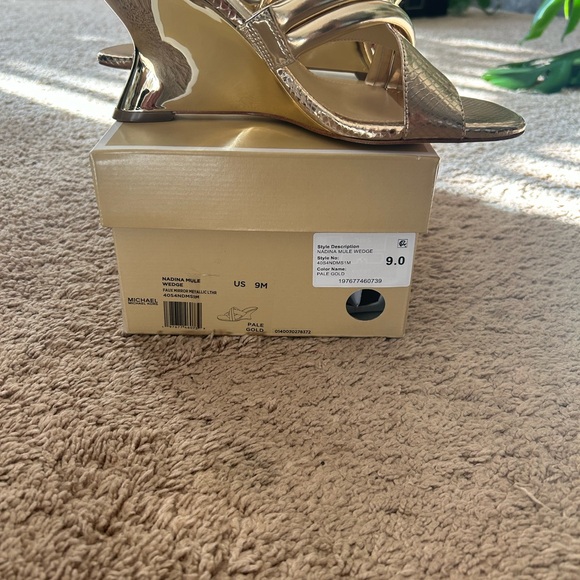 Michael kors Nadia leather mule sandal - Picture 2 of 5